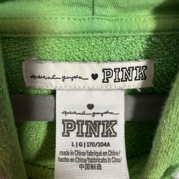 Victoria's Secret Pink Tie Dye Spiritual Gangster Hoodie Dress (Size: L) - Picture 5 of 5